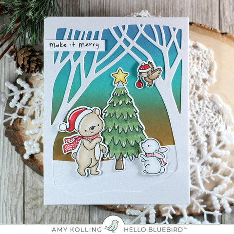 O Christmas Tree Stamp