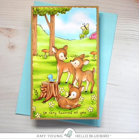 Forest Fawns Stamp