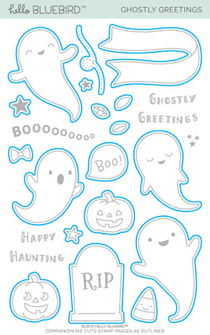 Ghostly Greetings Die