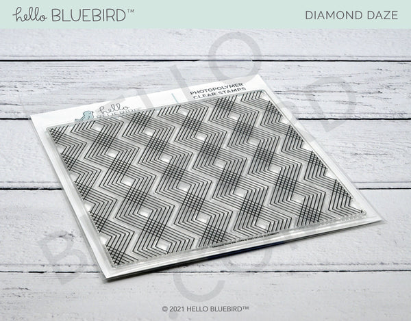 Diamond Daze Background Stamp