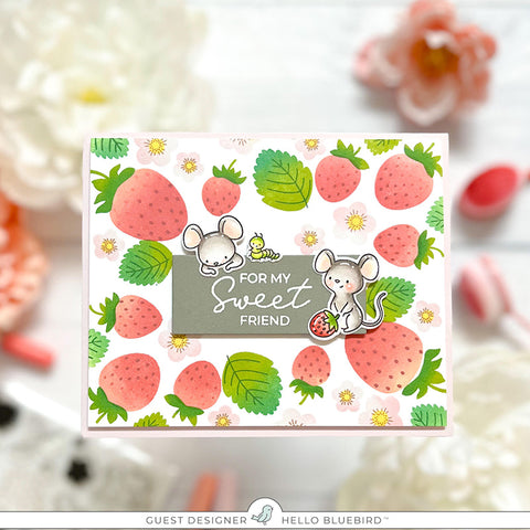 Sweet Strawberries Stamp