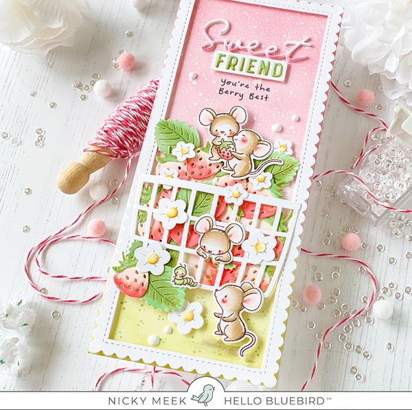 Sweet Strawberries Stamp