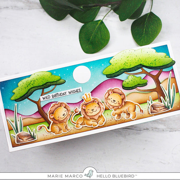 Safari Horizontal Scene Die