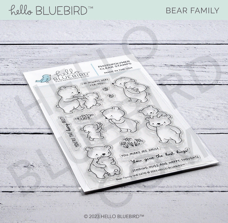 Bear Family Stamp