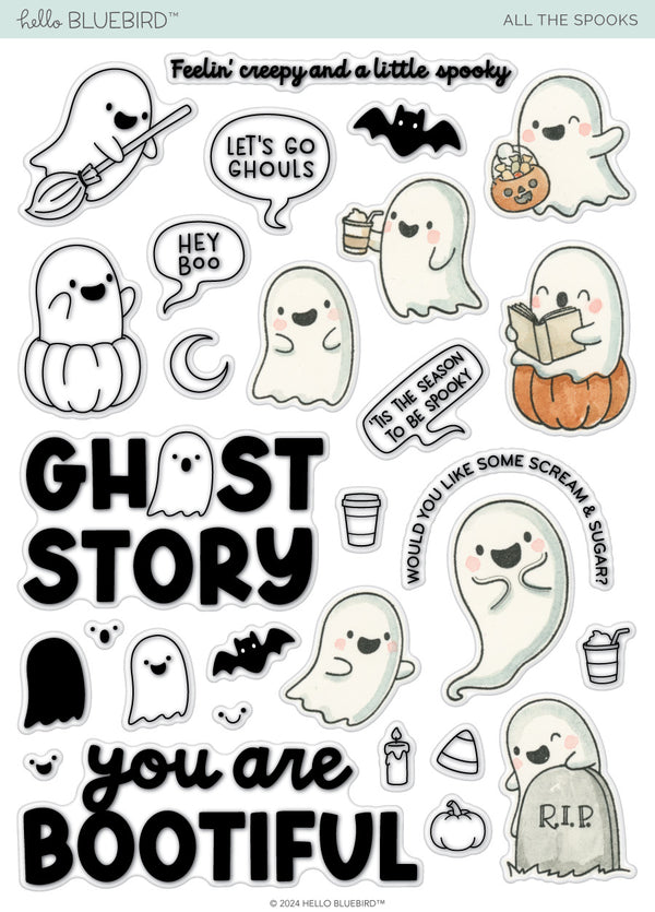 All the Spooks Stamp