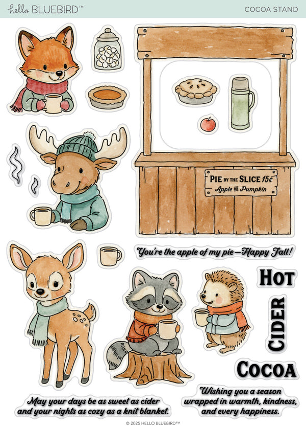 Cocoa Stand Stamp