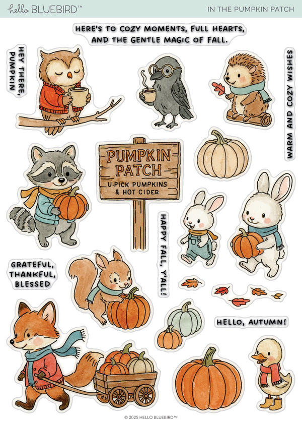 In the Pumpkin Patch Stamp