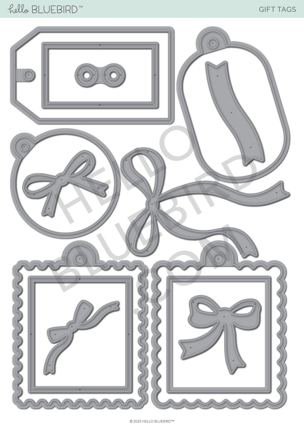 Gift Tags Die