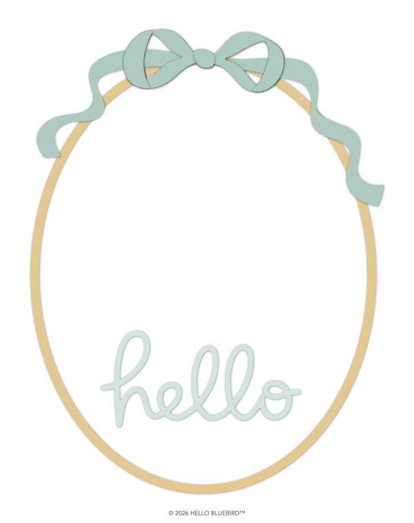 Ribbon Frame Die