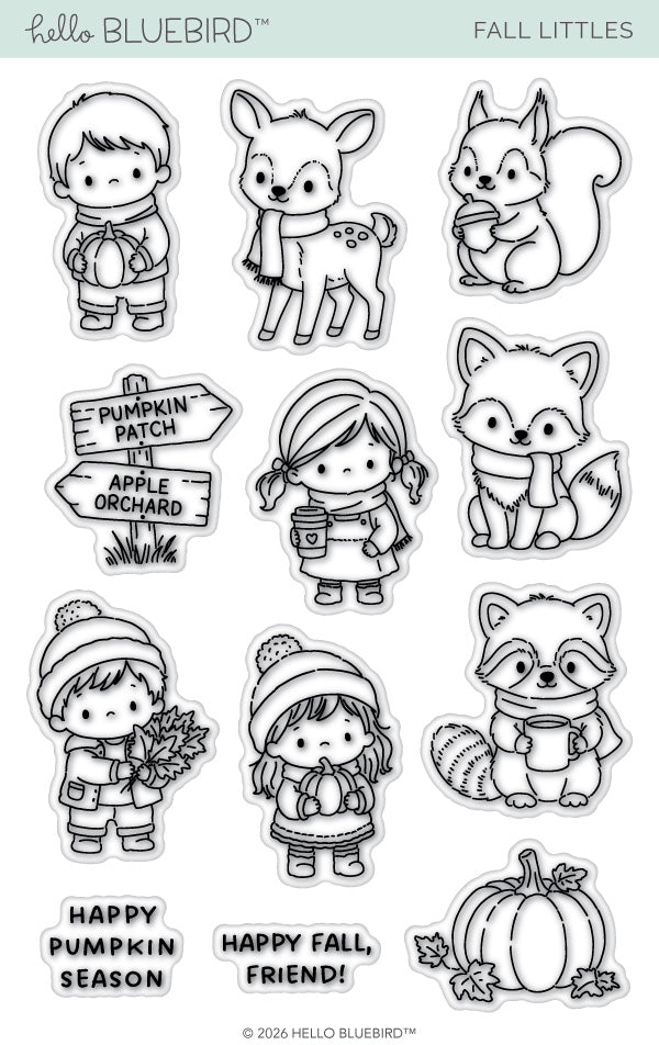 Fall Littles Stamp