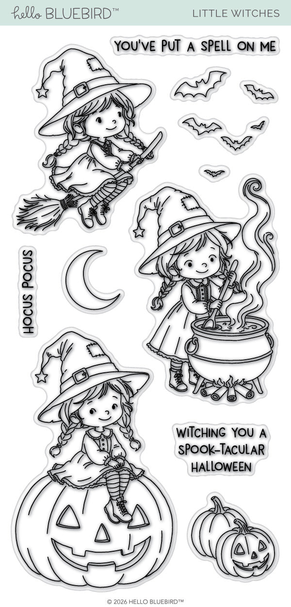Little Witches Stamp