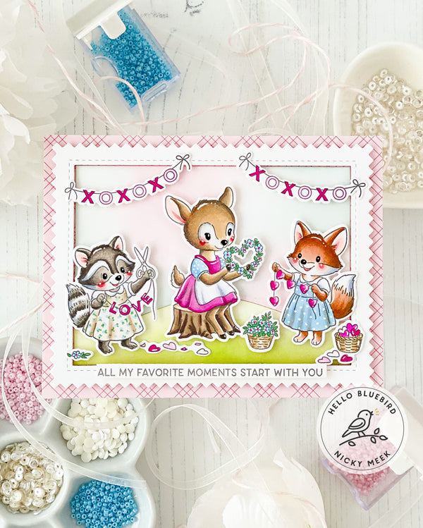 Crafted With Love Stamp