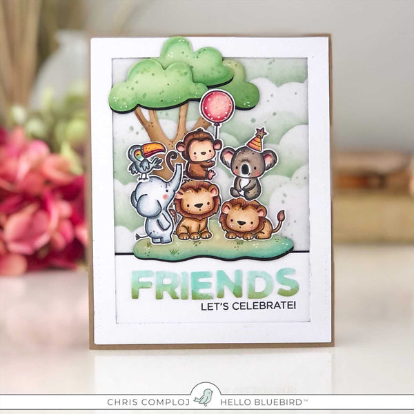 Word Buddies Jungle Stamp