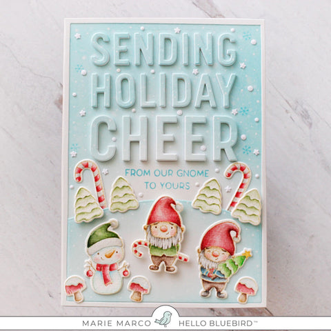 Gnome for the Holidays Stamp