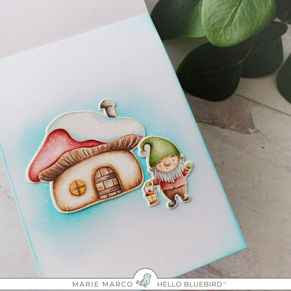 Gnome for the Holidays Stamp