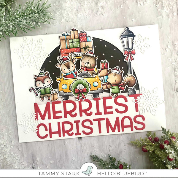 Merriest Christmas Words Die