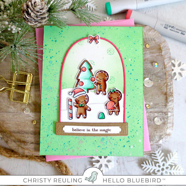 Merry Little Christmas Stamp