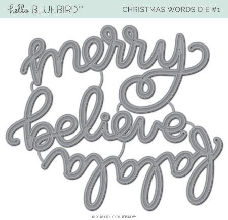 Christmas Words #1 Die