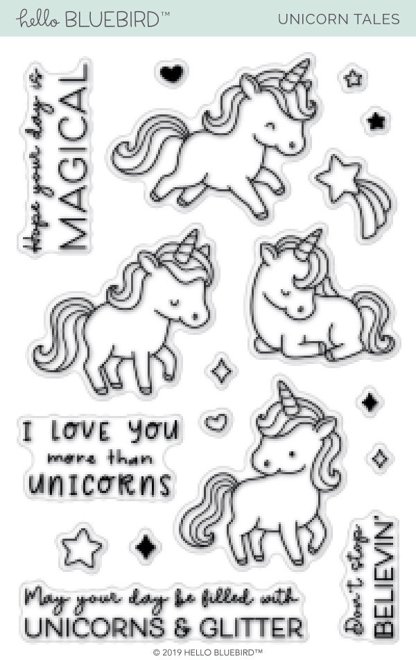 Unicorn Tales Stamp
