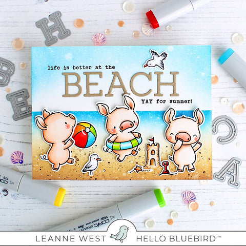 Beach Babes Stamp