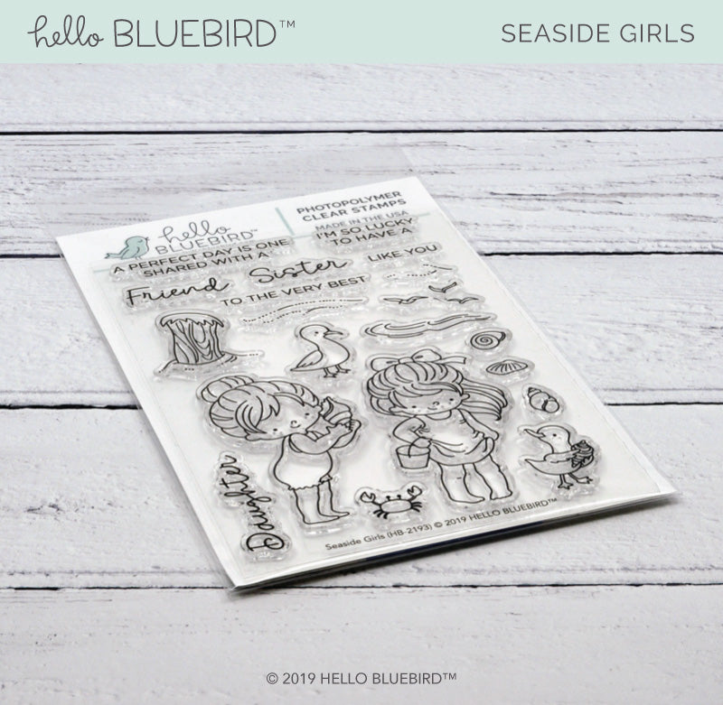 Seaside Girls Stamp