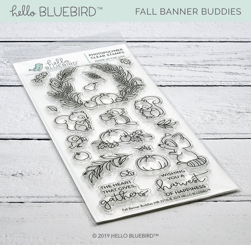 Fall Banner Buddies Stamp