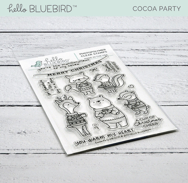 Cocoa Party Stamp