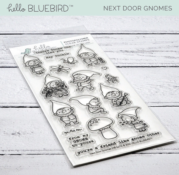 Next Door Gnomes Stamp