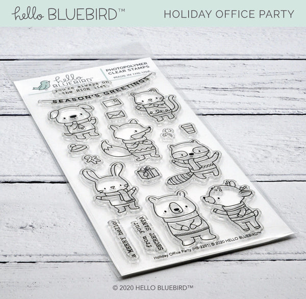 Holiday Office Party Stamp