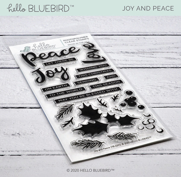 Joy and Peace Stamp