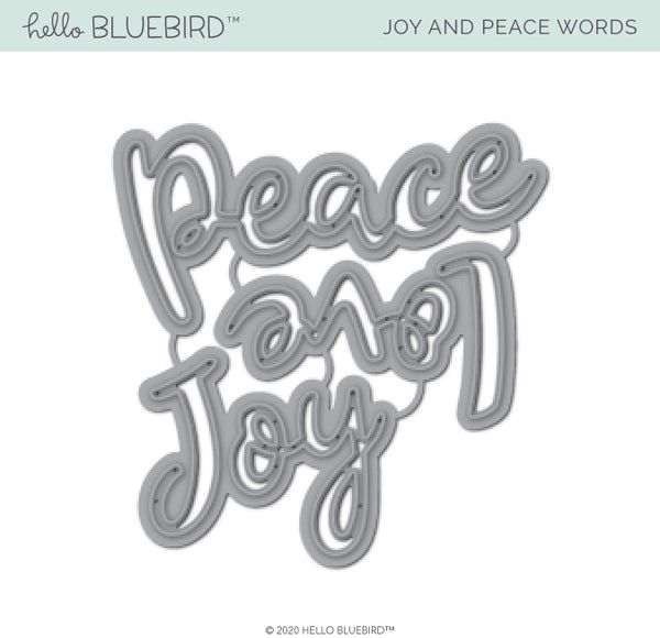 Joy and Peace Words Die