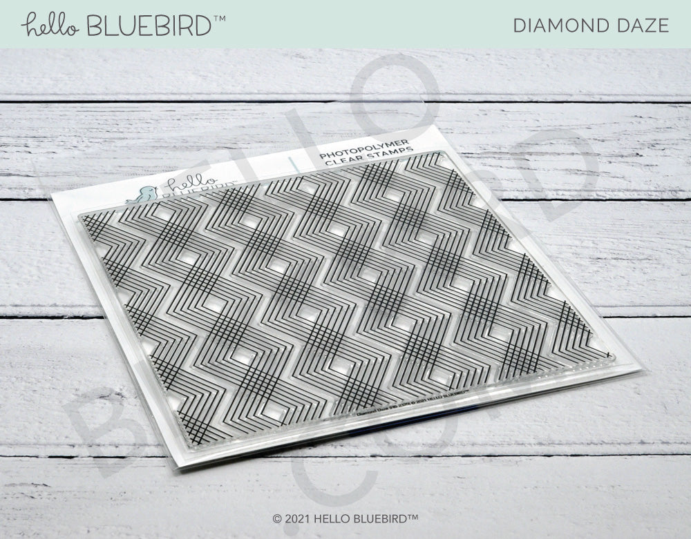 Diamond Daze Background Stamp