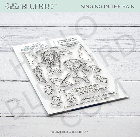 Singing in the Rain Stamp
