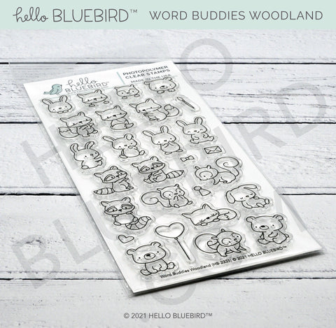Word Buddies Woodland Stamp