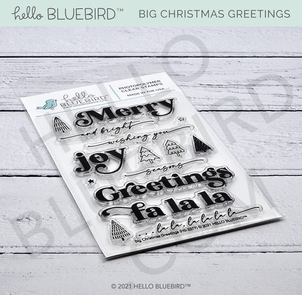 Big Christmas Greetings Stamp