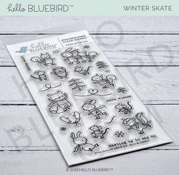 Winter Skate Stamp