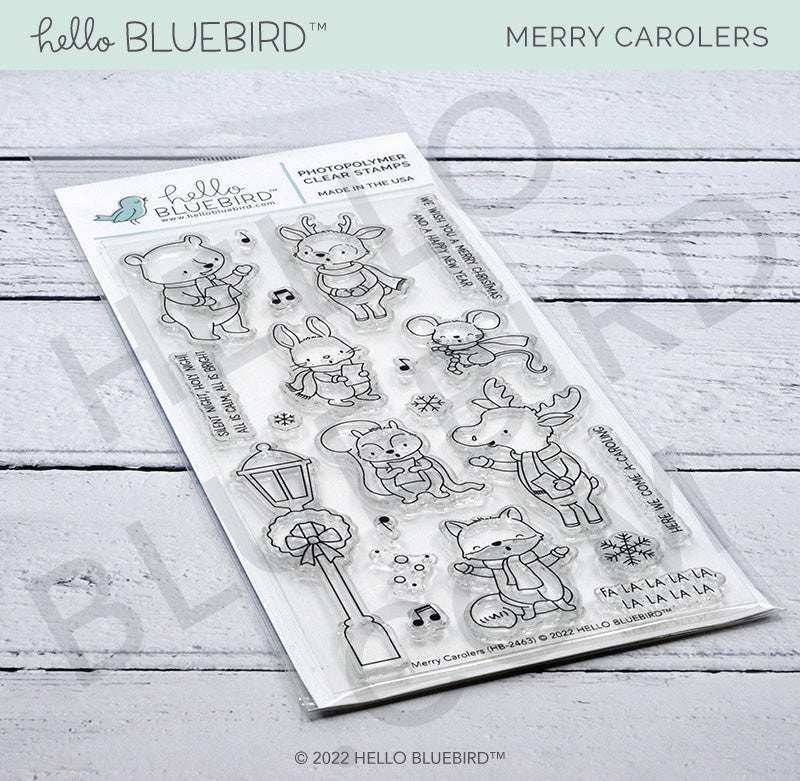 Merry Carolers Stamp